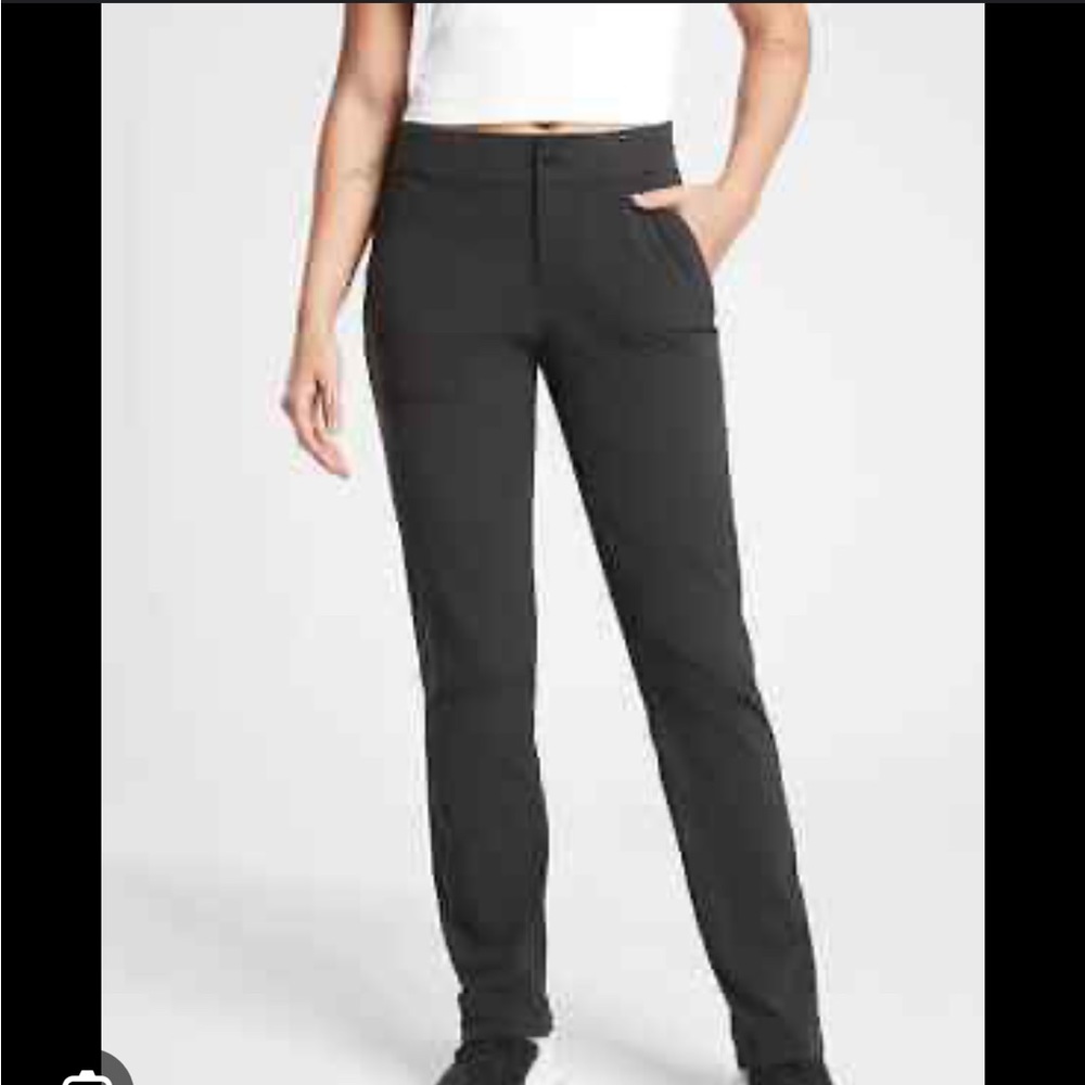 Athleta Black Trekkie Hike Pant Size 16 Tall